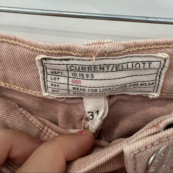 Current/elliott THE STILETTO SKINNY JEANS - ROSE DUST - Picture 7 of 11